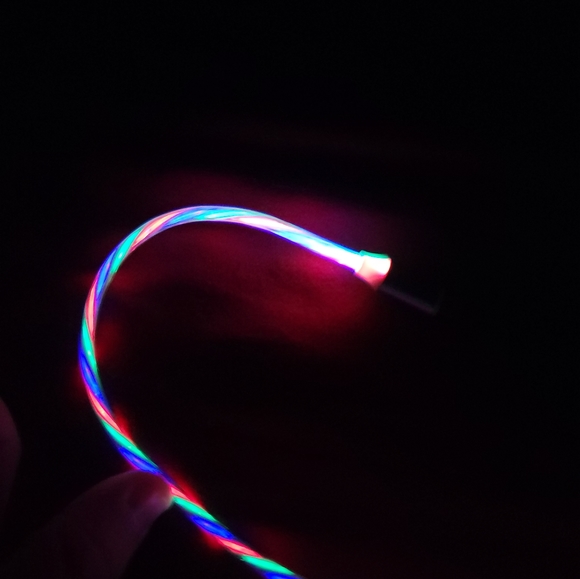 Fast Charging Iphone Cord, Muilti Colored, 3 Foot Long, Brand New - Picture 3 of 5